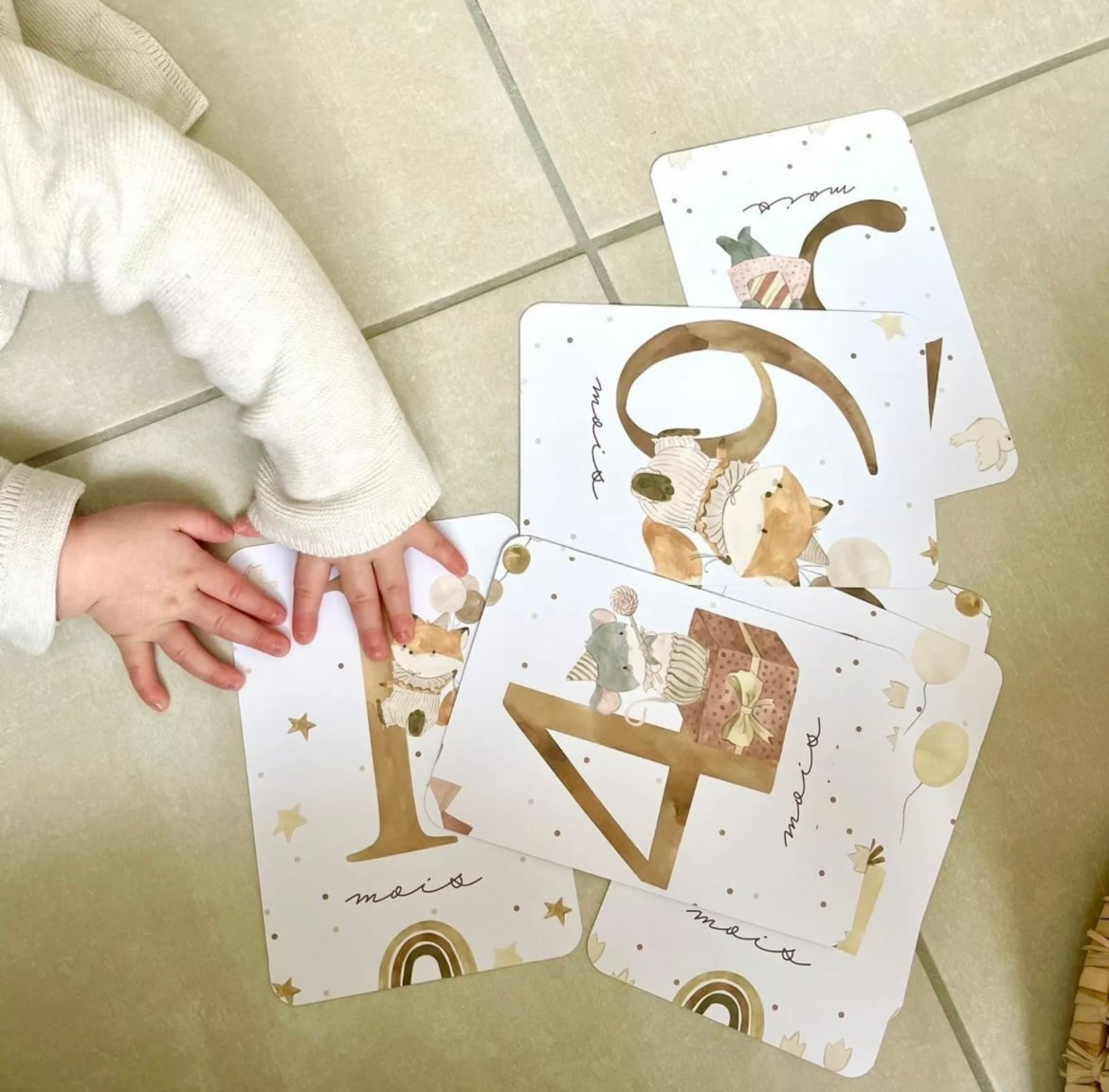 Cartes étapes - première année