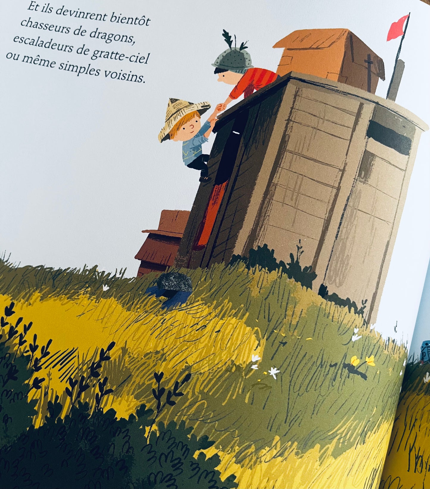 🌈 Les copains de la colline
Linda Sarah & Benji Davies – Éditions Milan