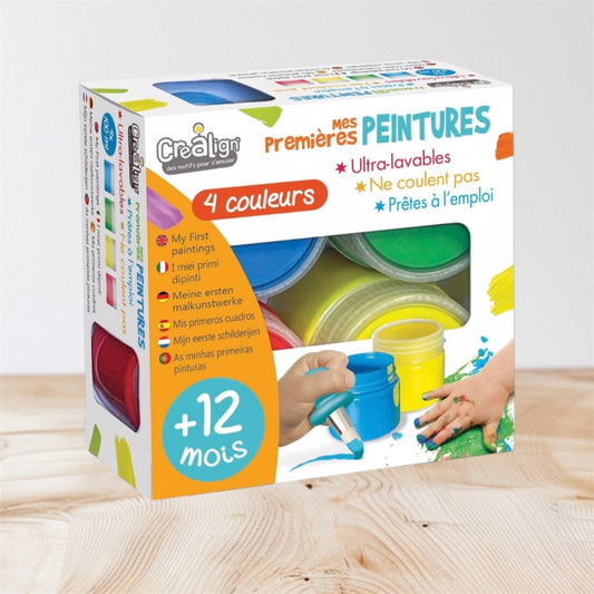 Mes premiĂšres peintures