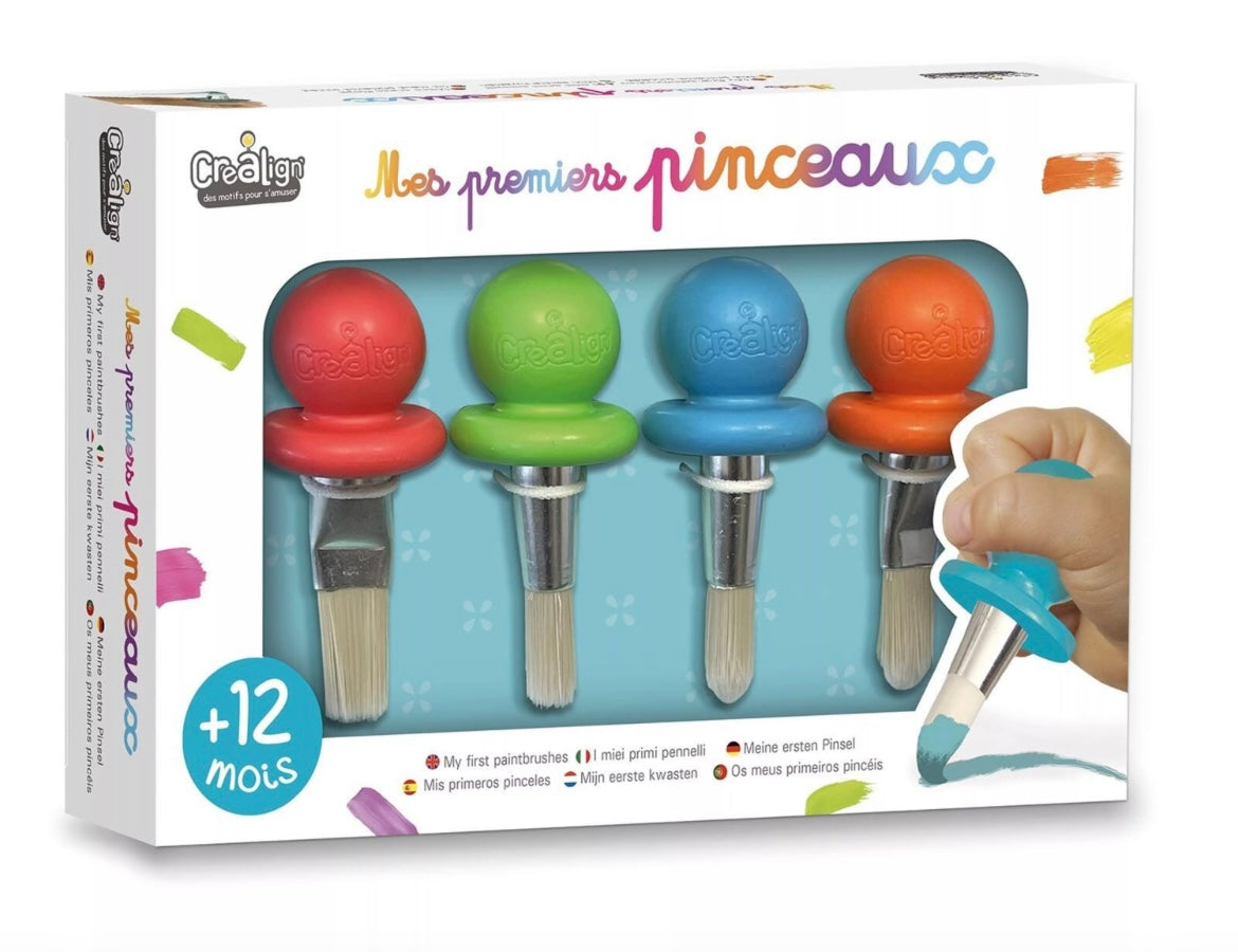 Mes premiers pinceaux x4