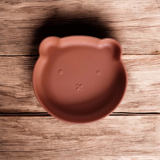 Assiette ours 🐻 rouille