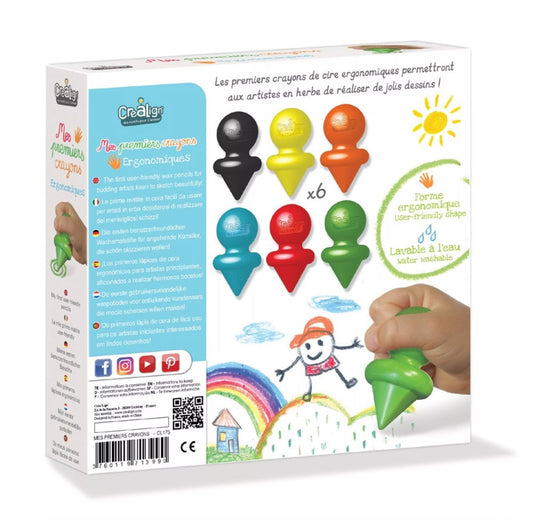 Mes premiers crayons x6