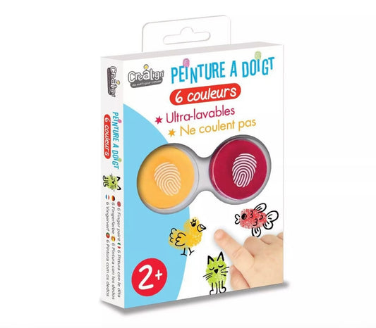 Pack 6 encreurs à doigt