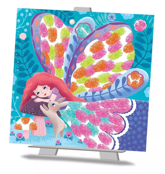🧚‍♀️ Peinture au doigt – Monde féerique