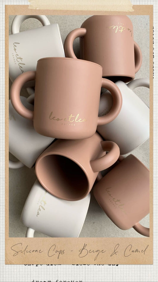 Tasse silicone - Léo et Léa